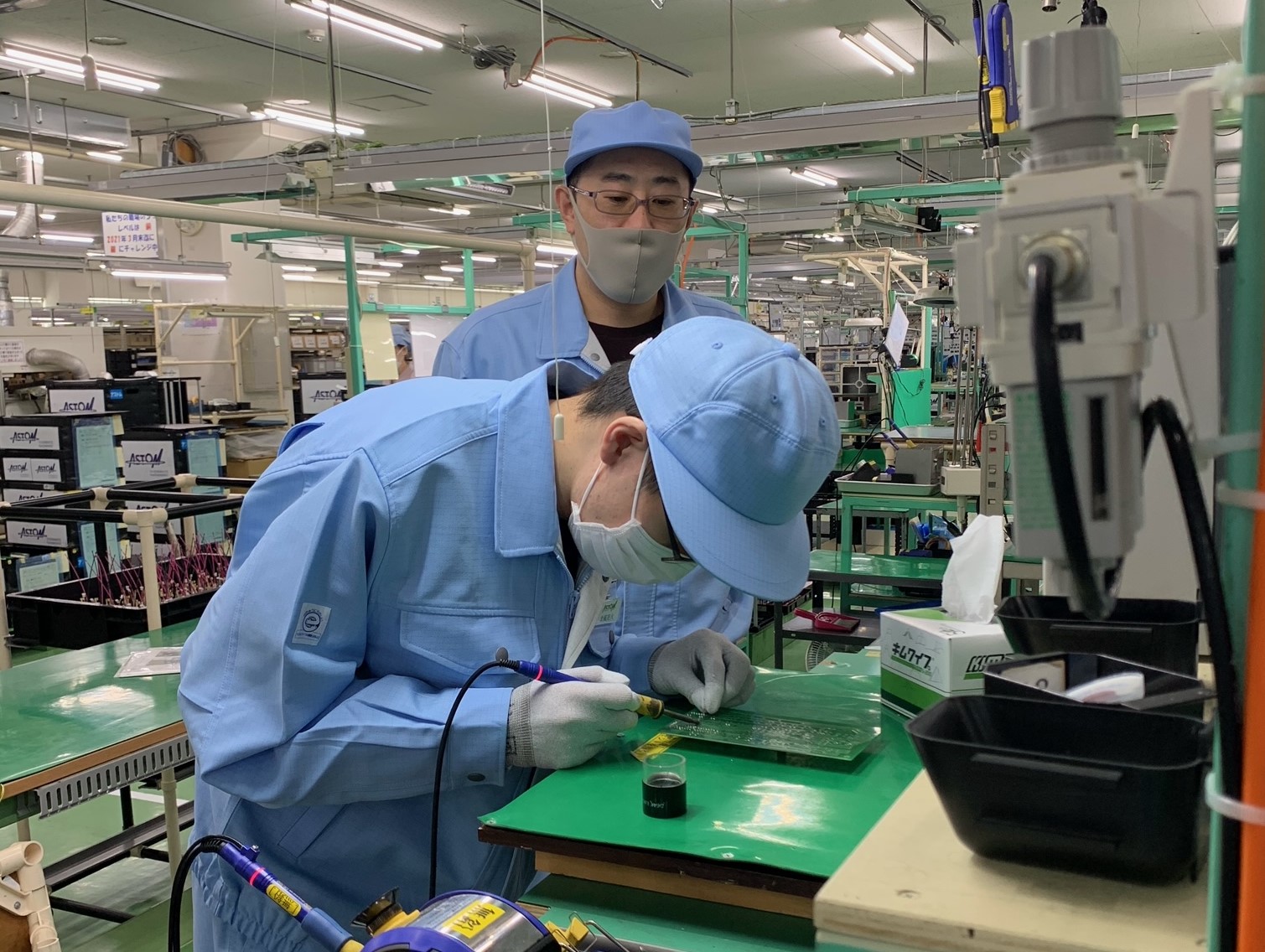 はんだ付け教育の紹介 | アストム株式会社